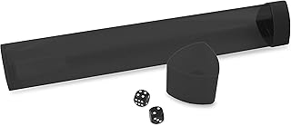 Playmat Tube with Dice Cap - Smoke | CCGPrime