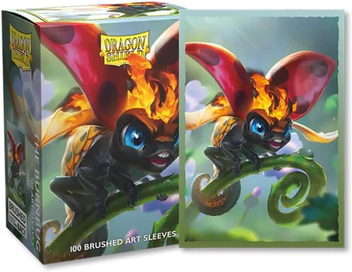 Dragon Shield Brushed Art Sleeves: The Burnbug, Standard Size (100ct) | CCGPrime