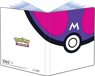 Ultra Pro E-15669 4 Pocket Portfolio-Pokemon Master Ball | CCGPrime