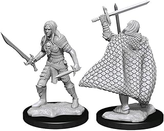 Dungeons & Dragons Nolzur's Marvelous Unpainted Miniatures: Elf Fighter (Male) | CCGPrime