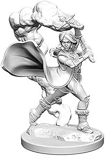 Pathfinder Deep Cuts Unpainted Miniatures: W1 Human Female Cleric | CCGPrime