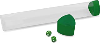 Playmat Tube with Dice Cap - Green (1 Tube) | CCGPrime