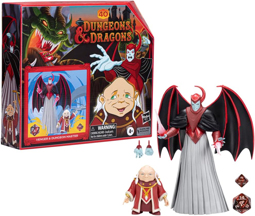 Dungeons & Dragons Cartoon Classics Scale Dungeon Master & Venger | CCGPrime