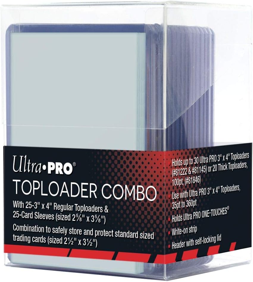 Ultra Pro E-15216 Toploader Combo | CCGPrime