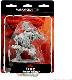 Dungeons & Dragons Nolzur`s Marvelous Unpainted Miniatures: W15 Warforged Titan | CCGPrime