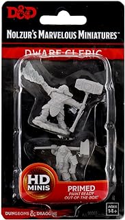 Dungeons & Dragons Nolzur`s Marvelous Unpainted Miniatures: W11 Male Dwarf Cleric | CCGPrime