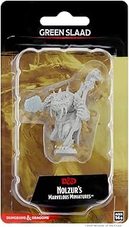 Dungeons & Dragons Nolzur`s Marvelous Unpainted Miniatures: W11 Green Slaad | CCGPrime