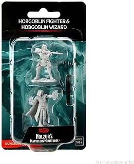 Dungeons & Dragons Nolzur`s Marvelous Unpainted Miniatures: W15 Hobgoblin Fighter Male & Hobgoblin Wizard Female | CCGPrime