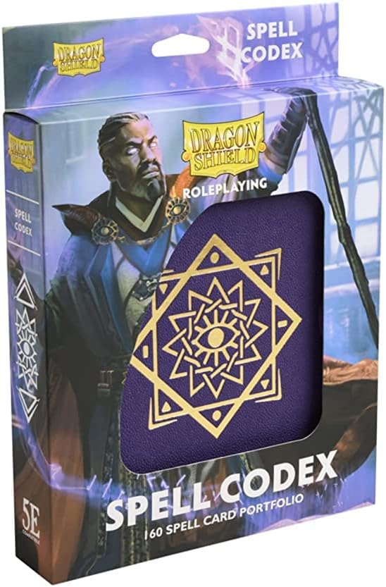Dragon Shield: Roleplaying Spell Codex: Arcane Purple | CCGPrime
