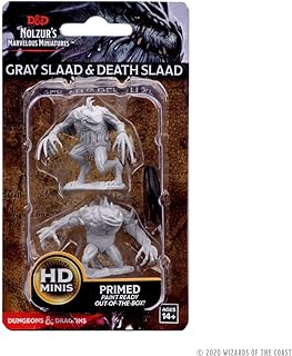 Dungeons & Dragons Nolzur`s Marvelous Unpainted Miniatures: W5 Grey Slaad & Death Slaad | CCGPrime