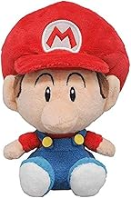 Little Buddy 1247 Super Mario All Star Collection Baby Mario Plush, 6" | CCGPrime