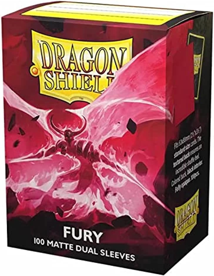 Arcane Tinmen Dragon Shield – Matte Dual Fury Alaric Crimson King (Fuchsia) 100 CT Standard | CCGPrime