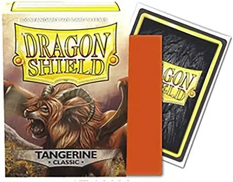 Dragon Shield Standard Size Card Sleeves – Classic Tangerine 100 CT | CCGPrime