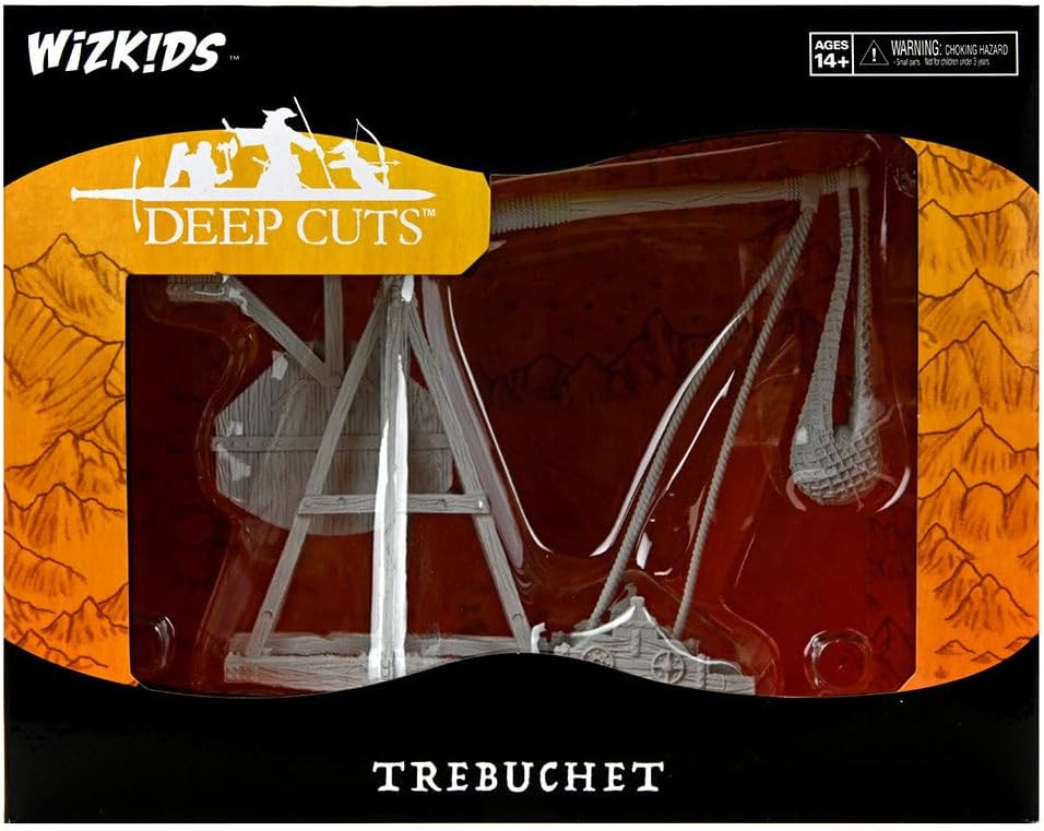 WizKids Deep Cuts Unpainted Miniatures: W15 Trebuchet | CCGPrime