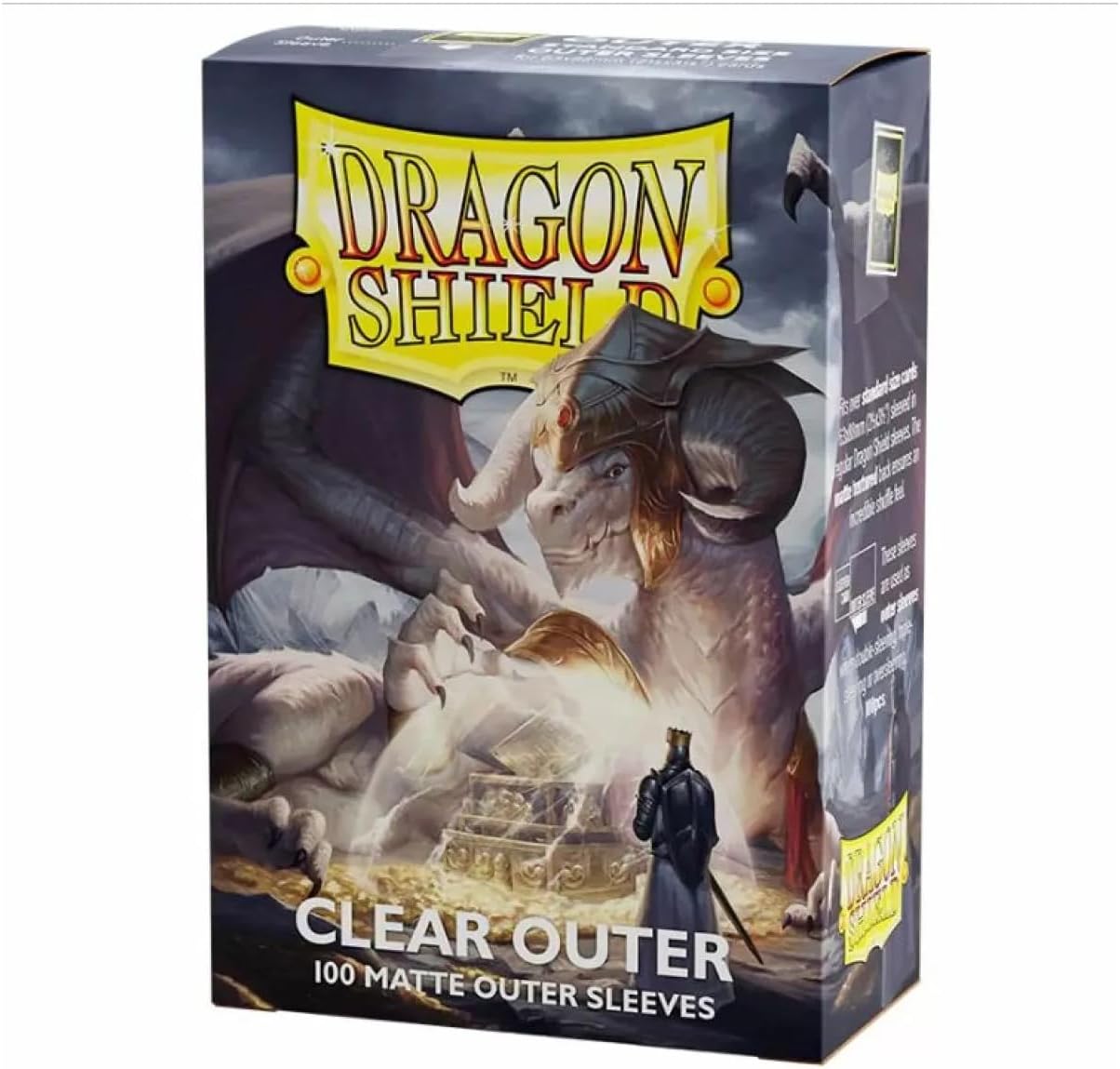 Dragon Shield Matte Clear: Outer Sleeves 100 CT | CCGPrime