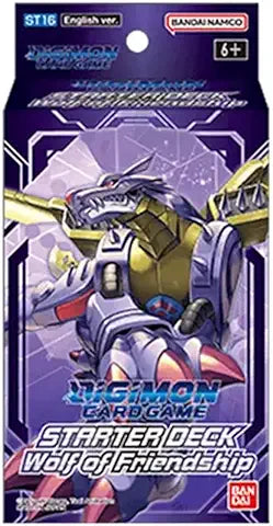 Bandai | Digimon Card Game: Starter Deck - Wolf of Friendship (ST16) | CCGPrime