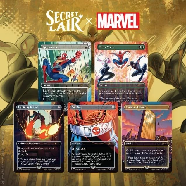 Secret Lair Drop: Secret Lair x Marvel Spider Man: Heroic Deeds | CCGPrime