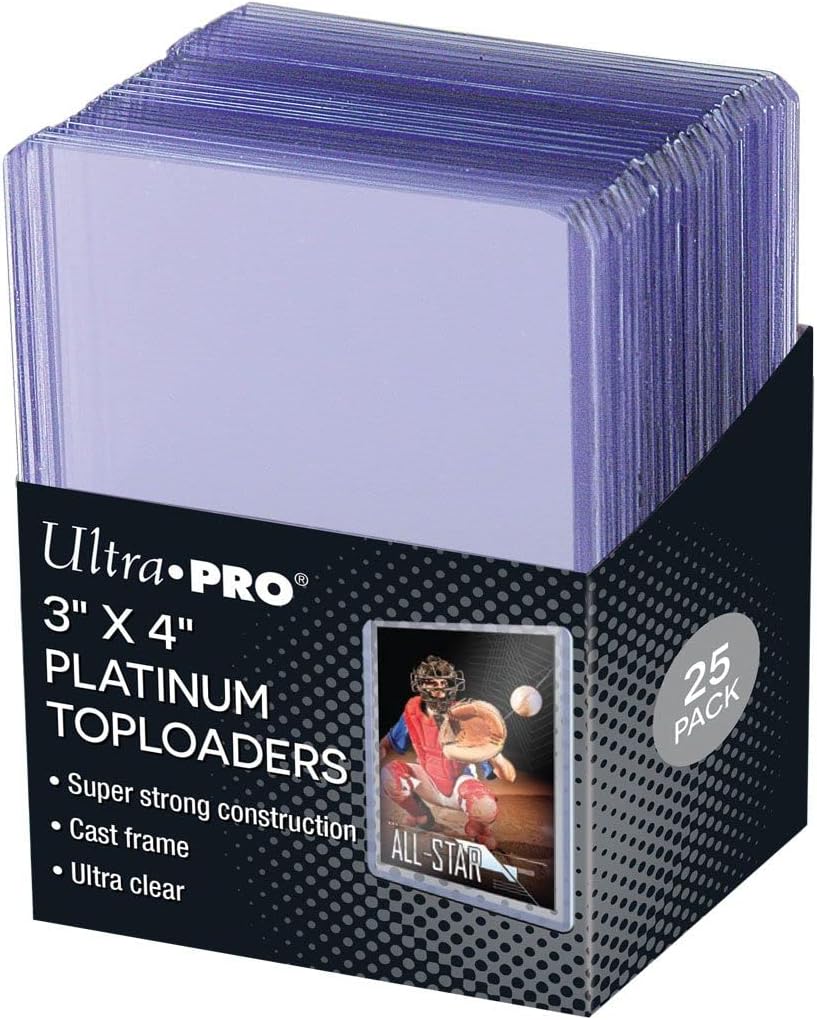 Ultra PRO Ultra Clear Platinum Toploader 25ct | CCGPrime