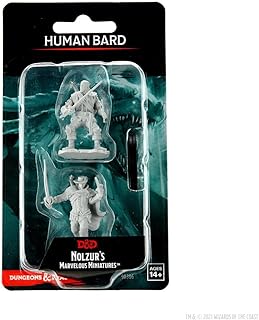 Dungeons & Dragons Nolzur`s Marvelous Unpainted Miniatures: W15 Human Bard Male | CCGPrime