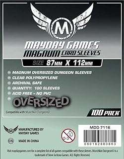 Premium Magnum Oversized Dungeon Sleeves: 87 X 112 MM | CCGPrime