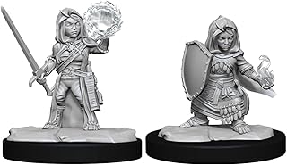 Pathfinder Deep Cuts Unpainted Miniatures: W14 Halfling Cleric Female | CCGPrime