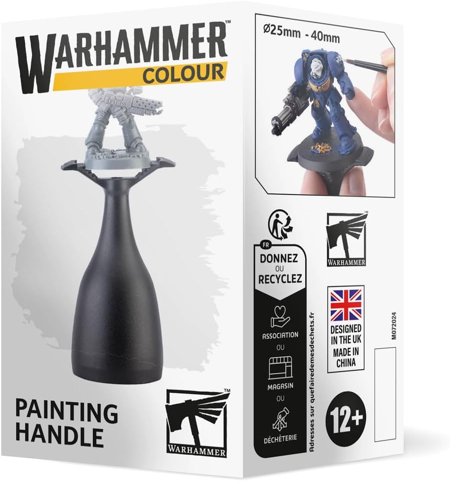 Games Workshop Warhammer Colour Painting Handle 25mm to 40mm Bases | CCGPrime
