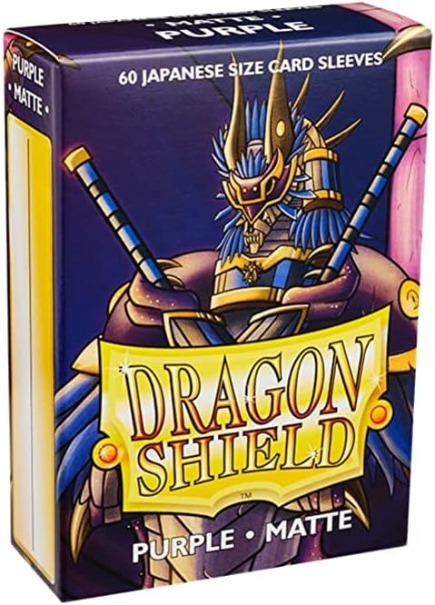 Dragon Shield Sleeves Matte Japanese Purple (60) | CCGPrime