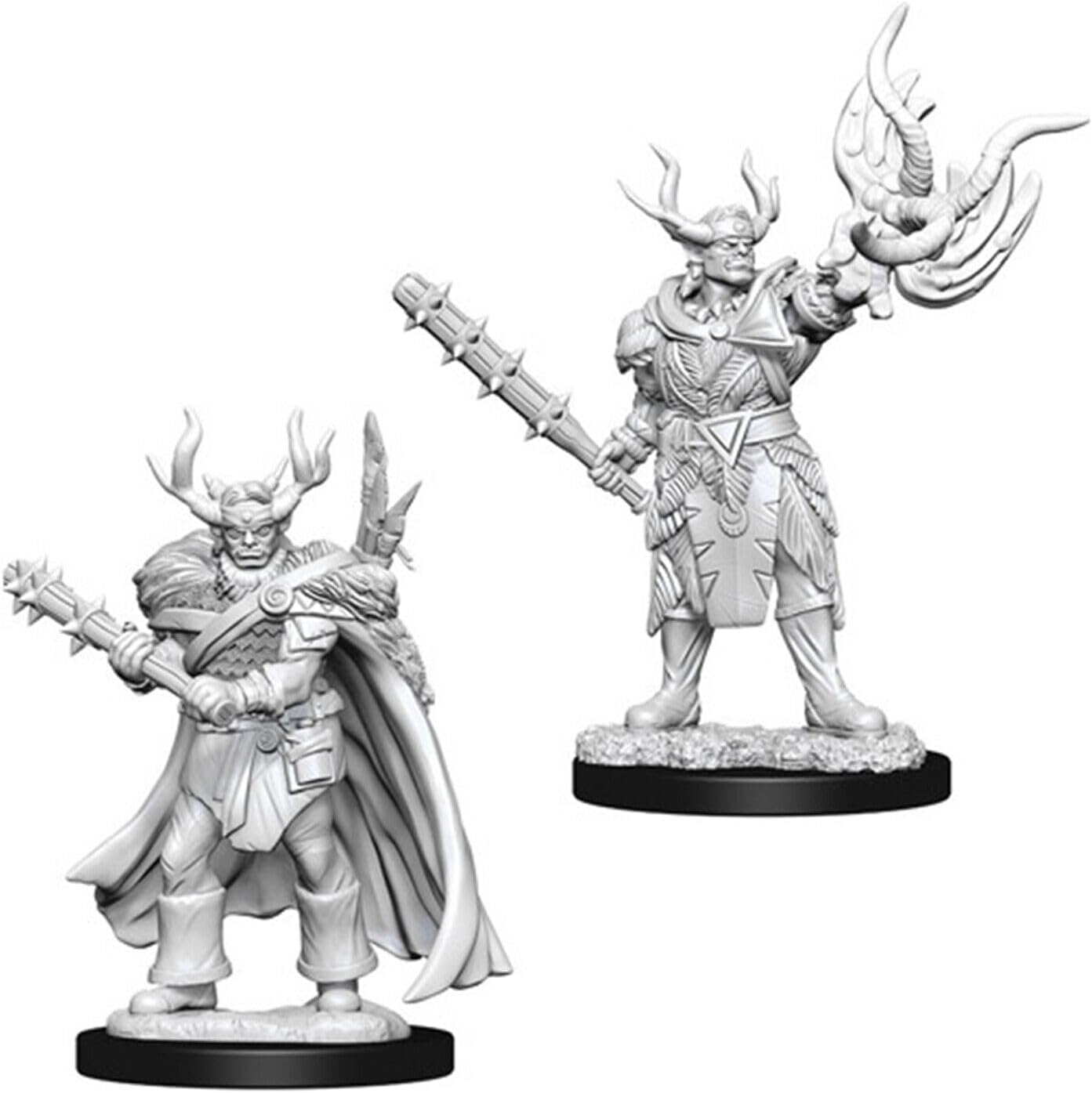 WizKids Pathfinder Deep Cuts Unpainted Miniatures: Wave 10: Male Half-Orc Druid | CCGPrime