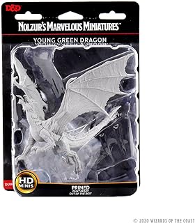 Dungeons & Dragons Nolzur`s Marvelous Unpainted Miniatures: W8 Young Green Dragon | CCGPrime