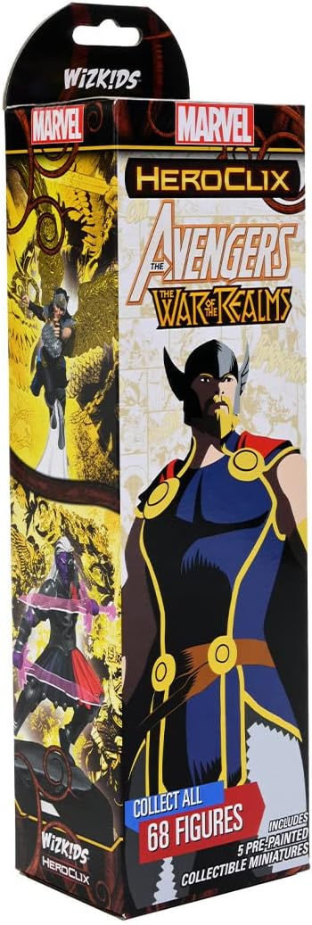 WizKids Marvel HeroClix: Avengers War of The Realms Booster | CCGPrime