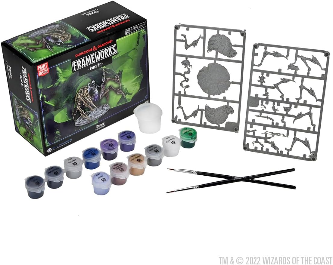 D&D Frameworks: Paint Kit - Drider | CCGPrime