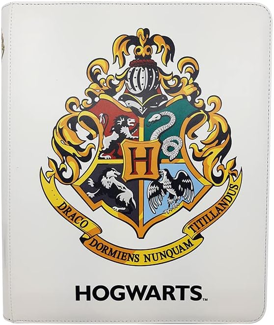 Dragon Shield Zipster Card Binder – Harry Potter Hogwarts Crest Zipster Binder | CCGPrime