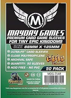 Premium Custom Tiny Epic Kingdoms Sleeves (88 X 125 MM) | CCGPrime