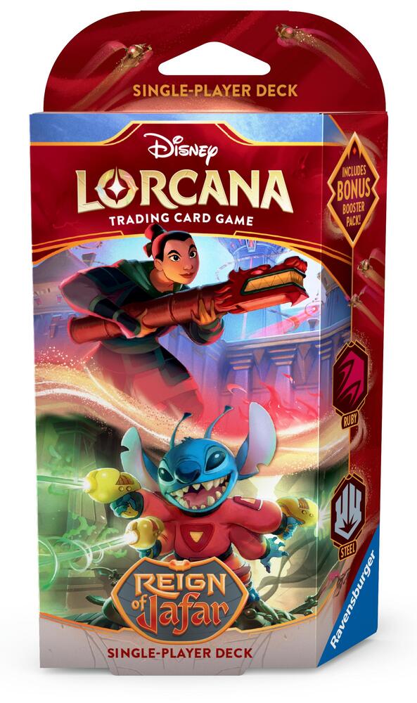 Reign of Jafar Starter Deck (Ruby & Steel) | CCGPrime