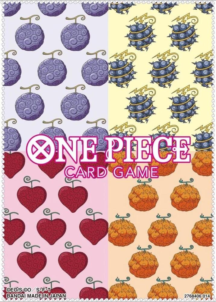 Bandai ONE PIECE Card Game Official Card Sleeve Series 10 - Devil's Fruit Collection (70 ct) | CCGPrime