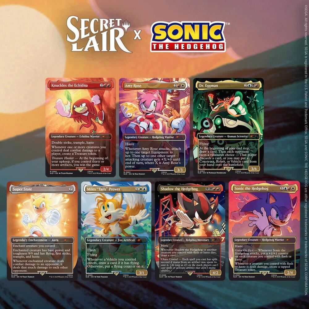 Secret Lair x Sonic the Hedgehog Superdrop: Friends & Foes (Non-Foil) | CCGPrime
