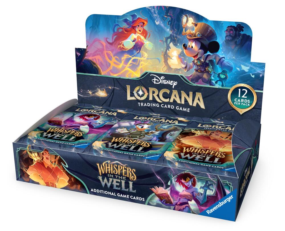 Disney Lorcana: Whispers in the Well Booster Box | CCGPrime