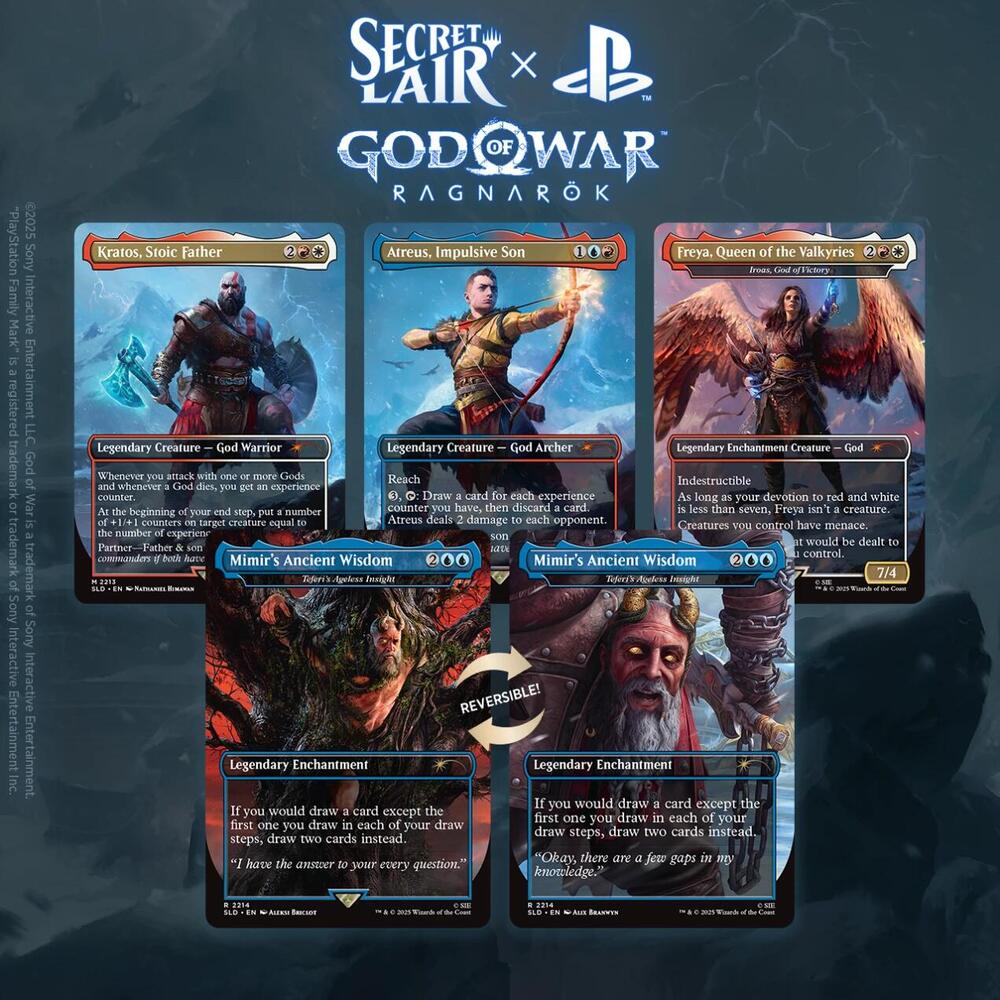 Secret Lair x God of War: Norse - Non-Foil Edition | CCGPrime