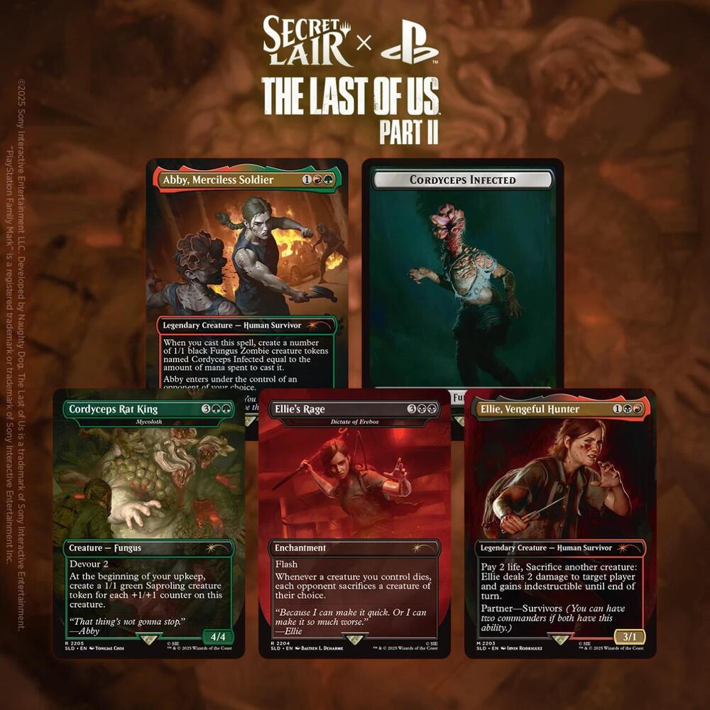 Secret Lair x The Last of Us Part II - Non-Foil Edition | CCGPrime