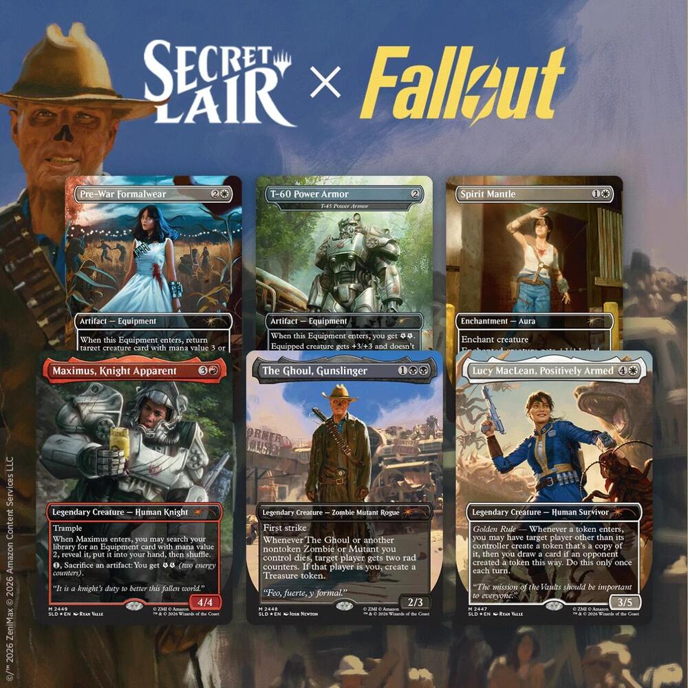 Secret Lair Drop: Secret Lair x Fallout: Beyond Vault 33 - Non-Foil Edition | CCGPrime