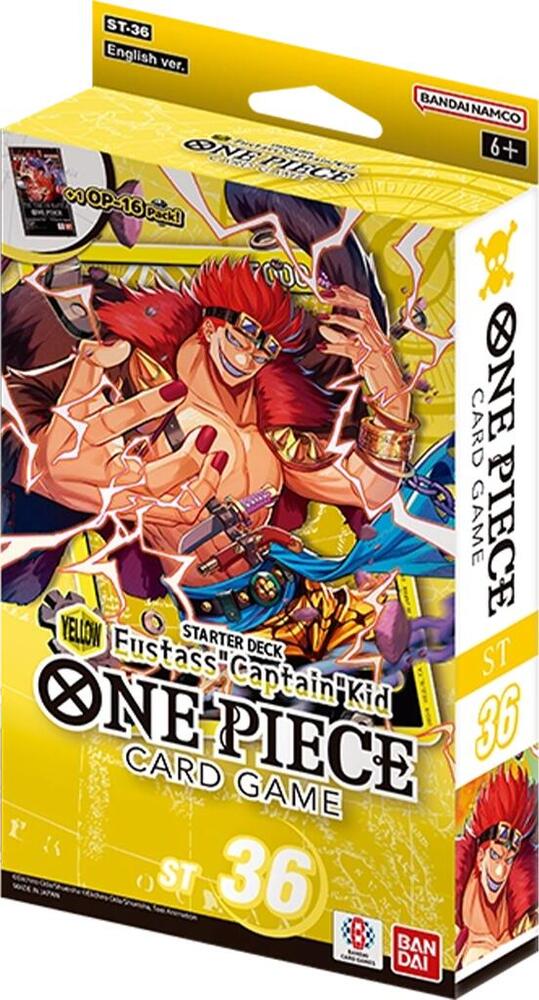 Starter Deck 36: YELLOW Eustass”Captain”Kid | CCGPrime