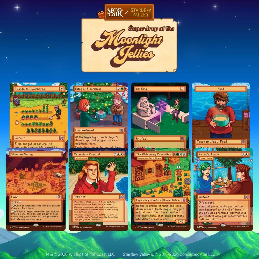 Secret Lair x Stardew Valley: Welcome to Stardew Valley | CCGPrime