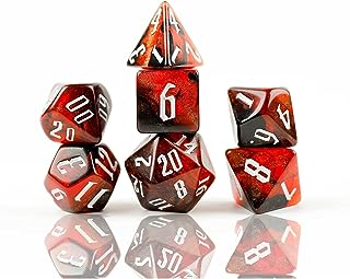 Cherry Nebula Polyhedral Dice Set | CCGPrime