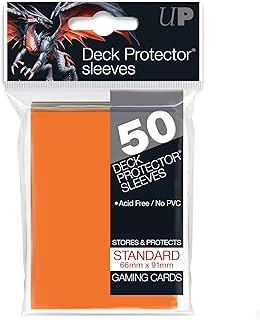 Ultra Pro Deck Protector Sleeves: Standard Size: Orange | CCGPrime