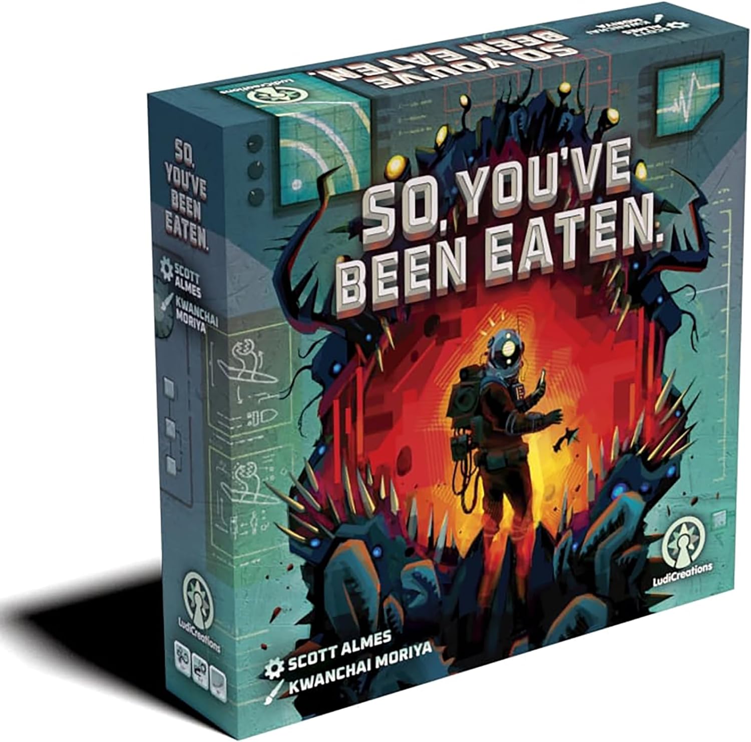 LudiCreations: So, You've Been Eaten - Science Fiction Adventure Board Game | CCGPrime
