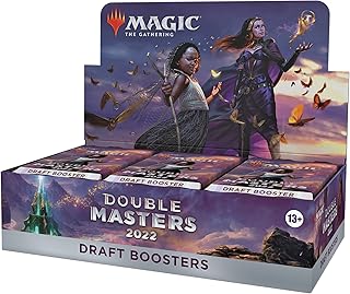 Magic: The Gathering Double Masters 2022 Draft Booster Box | 24 Packs | CCGPrime