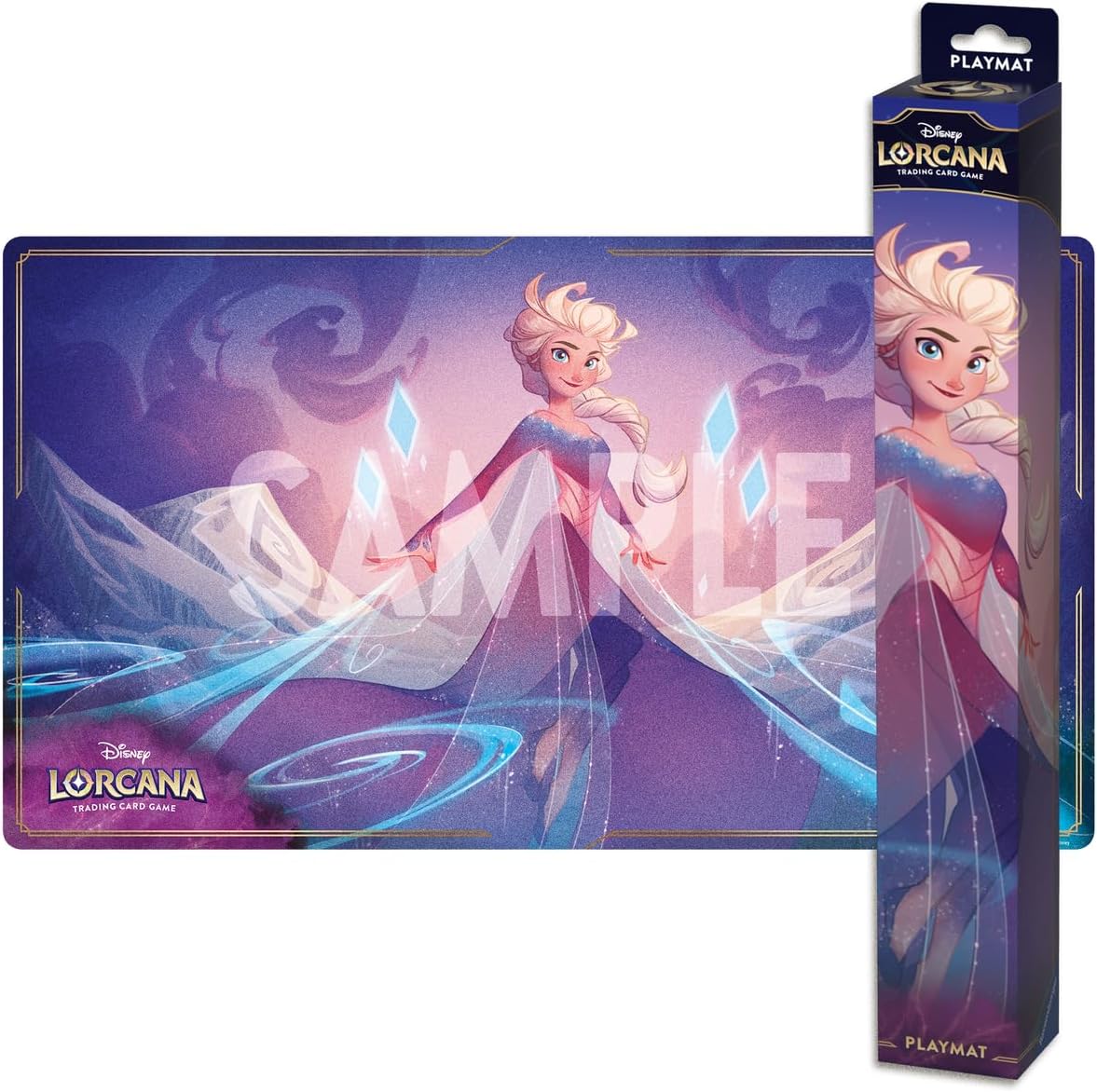 Disney Lorcana TCG Playmat Featuring Elsa | CCGPrime