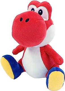 Little Buddy 1389 Super Mario All Star Collection Red Yoshi Plush, 7" | CCGPrime