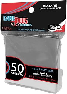 Square Board Game Sleeves (70x70mm) (50) | CCGPrime