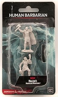 Dungeons & Dragons Nolzur`s Marvelous Unpainted Miniatures: W12 Female Human Barbarian | CCGPrime